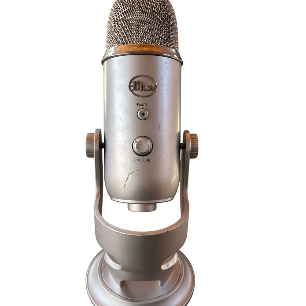 Premium Silver USB Microphone